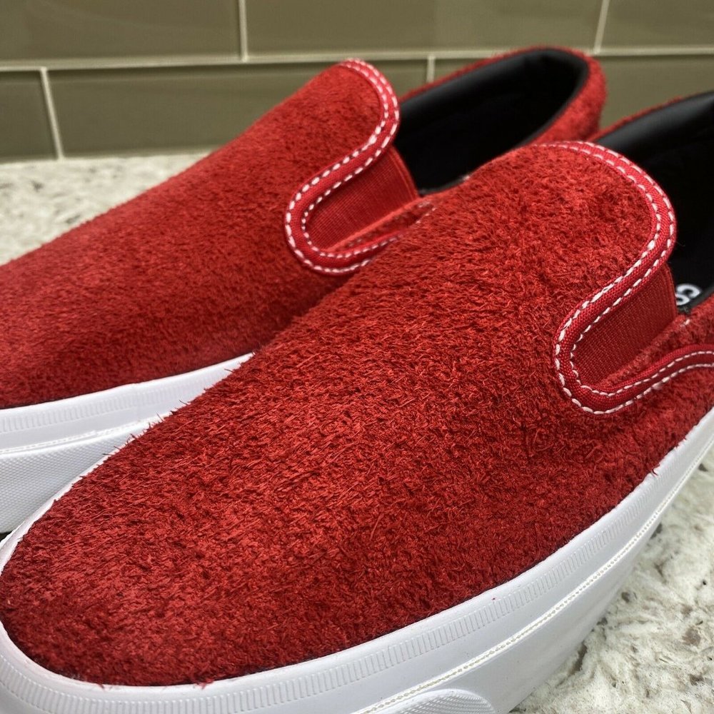NEW Converse One Star CC Slip On Suede Mens Shoes - Picture 7 of 8